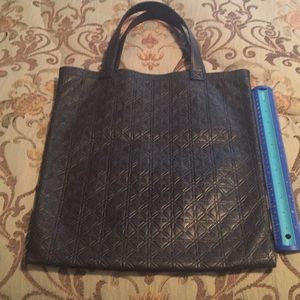 Comme des Garcons leather tote